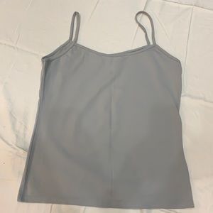 GREAT BASIC silver camisole